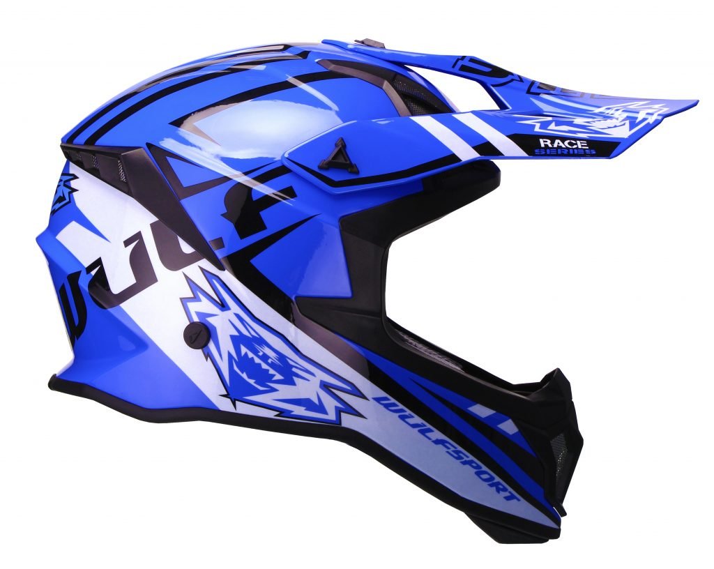 wulfsport fibreglass helmet